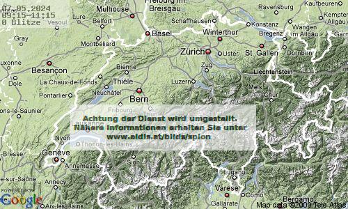 Raio Suíça 09:15 UTC Ter, 07/05/2024
