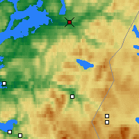 Nearby Forecast Locations - Verdal - Mapa
