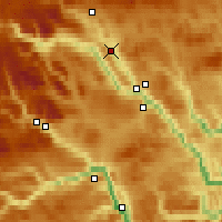 Nearby Forecast Locations - Loken I Volbu - Mapa