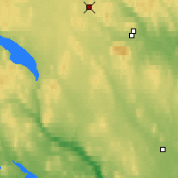 Nearby Forecast Locations - Latnivaara - Mapa