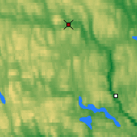 Nearby Forecast Locations - Krangede - Mapa
