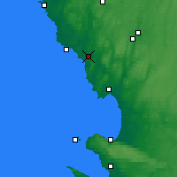 Nearby Forecast Locations - Broen - Mapa