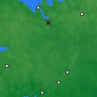Nearby Forecast Locations - Hämeenlinna - Mapa