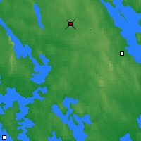 Nearby Forecast Locations - Rautavaara Yla-luosta - Mapa