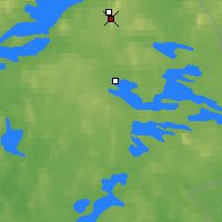 Nearby Forecast Locations - Ruka - Mapa