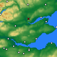 Nearby Forecast Locations - Scone - Mapa