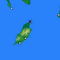 Nearby Forecast Locations - Point of Ayre - Mapa
