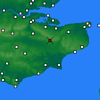 Nearby Forecast Locations - Ashford - Mapa