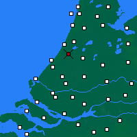 Nearby Forecast Locations - Leida - Mapa