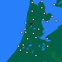 Nearby Forecast Locations - Alkmaar - Mapa