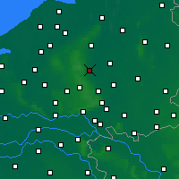 Nearby Forecast Locations - Apeldoorn - Mapa