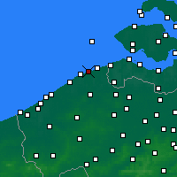 Nearby Forecast Locations - Sint-Katelijne-Waver - Mapa
