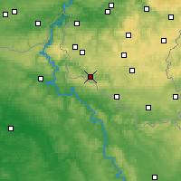 Nearby Forecast Locations - Bulhão - Mapa