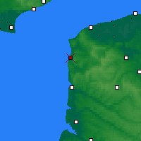 Nearby Forecast Locations - Bolonha do Mar - Mapa