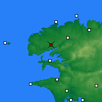 Nearby Forecast Locations - Brest - Mapa