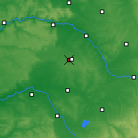Nearby Forecast Locations - Châlons-en-Champagne - Mapa