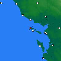 Nearby Forecast Locations - Ilha de Ré - Mapa