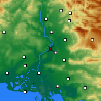 Nearby Forecast Locations - Avinhão - Mapa