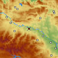 Nearby Forecast Locations - Logronho - Mapa