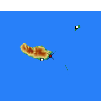 Nearby Forecast Locations - Madeira - Mapa