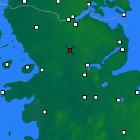 Nearby Forecast Locations - Eggebek - Mapa