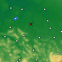 Nearby Forecast Locations - Hanôver - Mapa