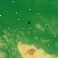 Nearby Forecast Locations - Brunsvique - Mapa