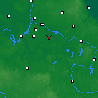 Nearby Forecast Locations - Schönefeld - Mapa