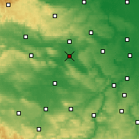 Nearby Forecast Locations - Artern - Mapa