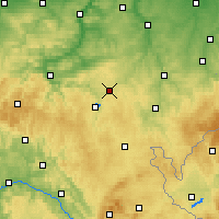 Nearby Forecast Locations - Schleiz - Mapa