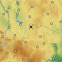 Nearby Forecast Locations - Gmünd - Mapa