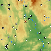 Nearby Forecast Locations - Luká - Mapa