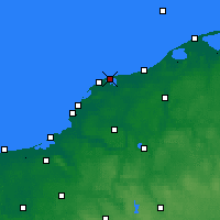 Nearby Forecast Locations - Wicko Morskie - Mapa