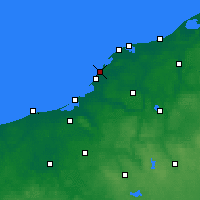 Nearby Forecast Locations - Darłowo - Mapa