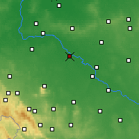 Nearby Forecast Locations - Breslávia - Mapa
