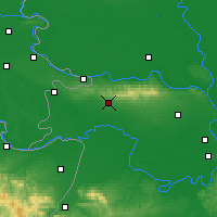 Nearby Forecast Locations - Sremska Mitrovica - Mapa