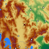 Nearby Forecast Locations - Prilepo - Mapa