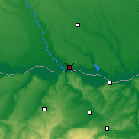 Nearby Forecast Locations - Turnu Măgurele - Mapa