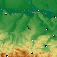 Nearby Forecast Locations - Pleven - Mapa