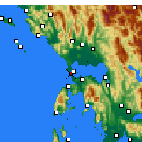 Nearby Forecast Locations - Preveza - Mapa