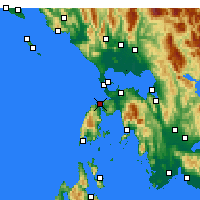 Nearby Forecast Locations - Lêucade - Mapa