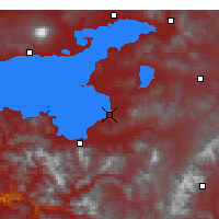 Nearby Forecast Locations - Vã - Mapa