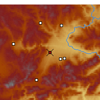 Nearby Forecast Locations - Malatya - Mapa