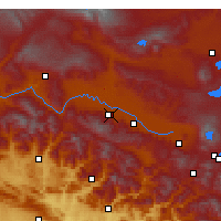 Nearby Forecast Locations - Muş - Mapa