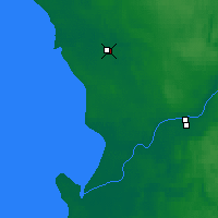 Nearby Forecast Locations - Olonets - Mapa