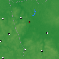 Nearby Forecast Locations - Hrodna - Mapa