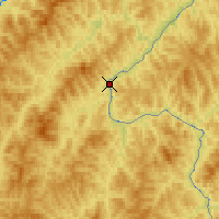 Nearby Forecast Locations - Urjupino - Mapa