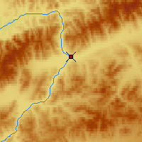 Nearby Forecast Locations - Ulan-Ude - Mapa