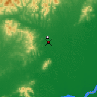 Nearby Forecast Locations - Birobidjan - Mapa