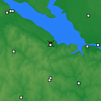 Nearby Forecast Locations - Chyhyryn - Mapa
